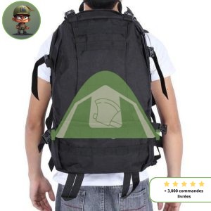 Sac à dos militaire 50L Tactique 4 en 1 (Molle) Sac de survie Boutique Survivalisme | La boutique de survie